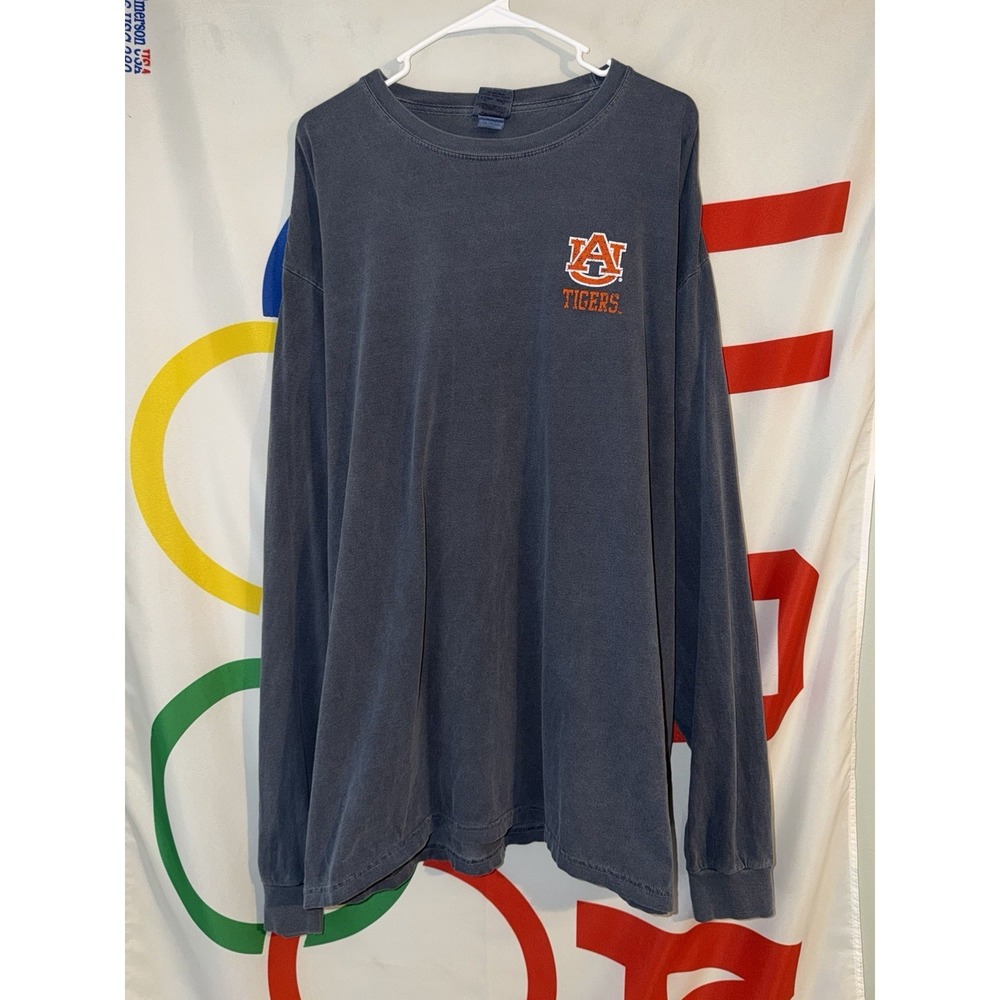 Comfort Colors Auburn Tigers T Shirt Mens 2XL Football